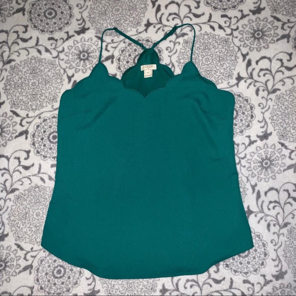 J.Crew Factory Scallop Tank - Picture 2 of 4